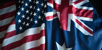 Australia US flag