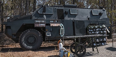 Australian Army Electric Protected Mobility Vehicle dc xrcodm
