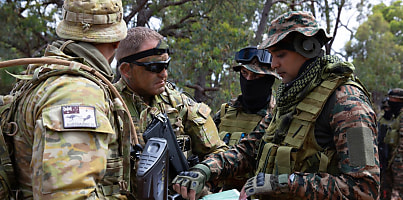 Australian Army soldier Corporal Shawn Phillips dc htjzzx