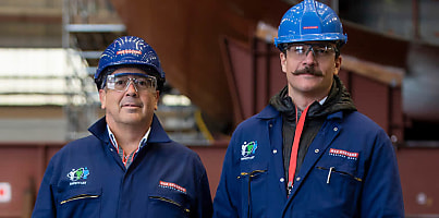 BAE Systems Type 26 Blast and Paint