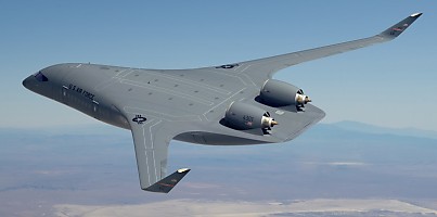 BWB aircraft prototype pebnrh