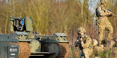 British Army UGV Trials