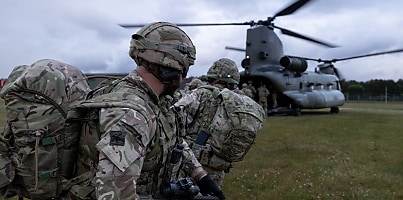 British Army Exercise TARTAN TUSKER dc vcwg1t