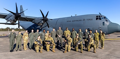 C 130J Super Hercules personnel dc vzcebd