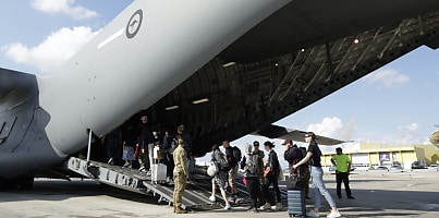 C 17A Globemaster III Ben Gurion airport Isreal c9vte3