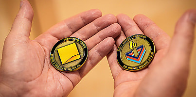 CBA Challenge Coin dc se6ssv