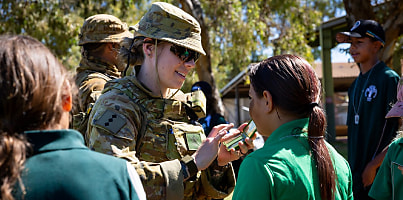 Captain Taylor Evans Exercise Austral Shield 2024 dc xobcfw