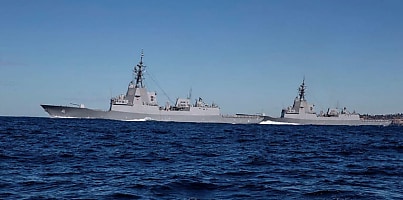 DDGs Sydney Brisbane Aegis