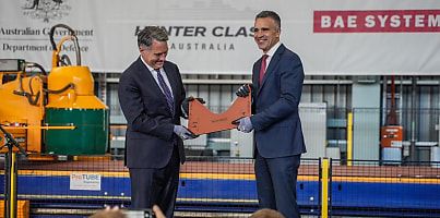 DPM Marles Premier Malinauskas Hunter class Frigate dc miqftr