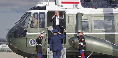 Donald Trump Marine One