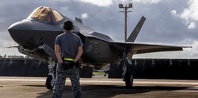 F 35A Lightning II aircraft Exercise Cope North 25 dc zphlti