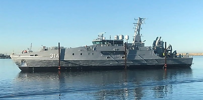 First Evolved Cape Class patrol boat dc