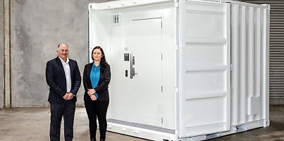 Global Defence Systems secure container dc dfqimb