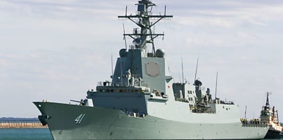 HMA ship Brisbane sv7oah