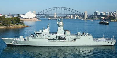 HMAS Anzac Sydney Harbour dc v1kwia