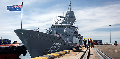 HMAS Ballarat Ex Bersama Shield 2025 dc iabtle