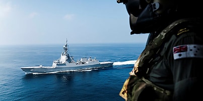 HMAS Sydney Operation Argos Deployment dc wf5qm7