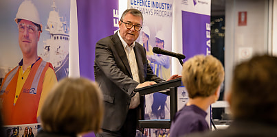 Jim McDowell Defence Industry Pathways Program dc iilahb