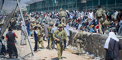 Kabul airport evacuation dc