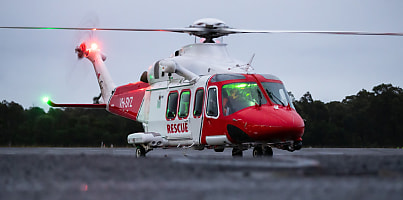 Leonardo AW139 helicopter of CHC Helicopters Australia dc cf9tig