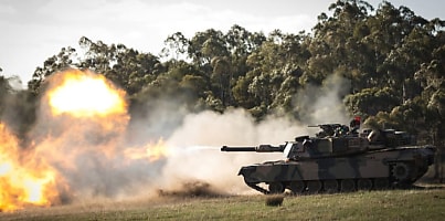 M1A1 Abrams tank at Exercise Chong Ju