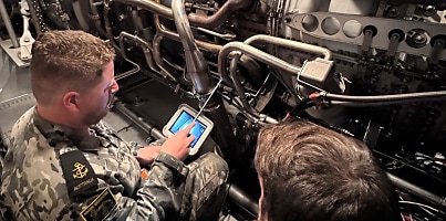 Marine Technicians conducts checks dc ddhz60