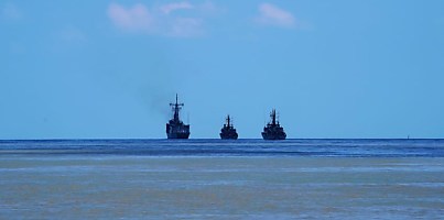 HMA Ships Broome and Bathurst  Darwin 