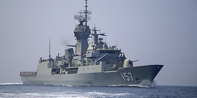 HMAS Perth in the UAE
