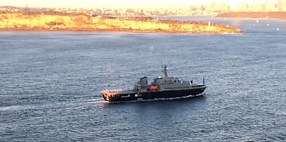 MV Sycamore Sydney arrival