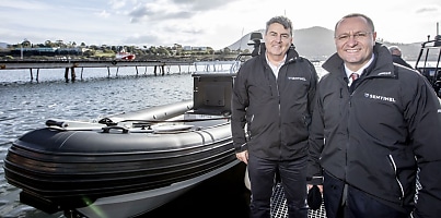 Myroshnychenko Sentinel Boat Hobart facility dc jtnl6j