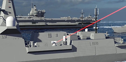 Navy Warship Set For Laser Weaponry dc x2dg5d