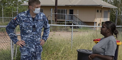 Operation COVID Assist Binjari dc