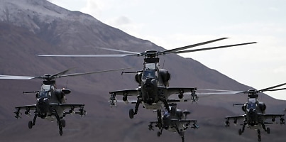 PLA Xinjiang Military Command attack helicopters bvw3lm