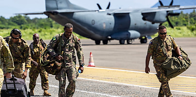 Papua New Guinea Defence Force personnel dc e19x0v