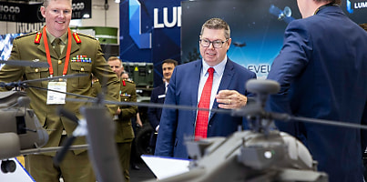 Pat Conroy MP Land Forces exposition 2024 dc mgqcrf