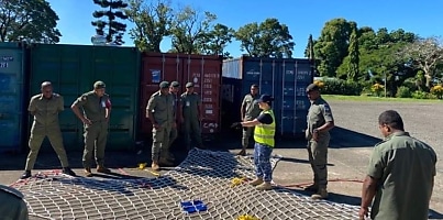 RAAF air cargo training fiji troops pkkxhm