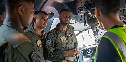 RAAF Flying Officer Miguel Vila dc bz7dhl