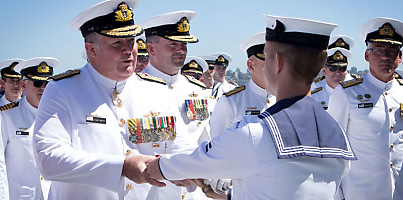 Rear Admiral Stuart Mayer