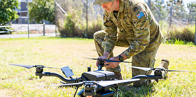 Sam Kelly uncrewed aerial system dc aup692