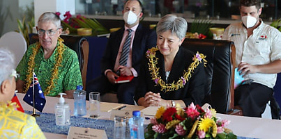 Samoa Prime Minister Fiam Naomi Mataafa dc