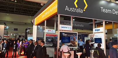 Team Defence Australia Stand