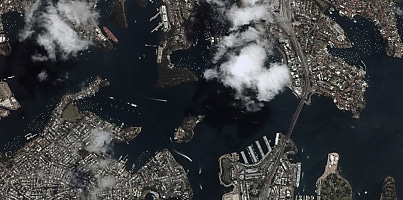 Tyche satellite Sydney imagery dc loskey