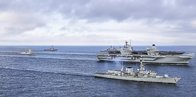 UK US Carrier Strike Group