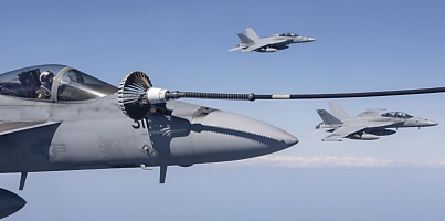 US Navy FA 18E Super Hornet air to air refuelling uc1spg