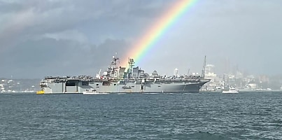 USS America in Sydney dc p6eyc1