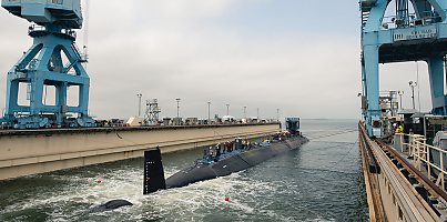 USS Arkansas Launch Ceremony dc d4lfhj