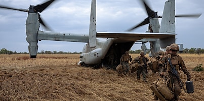 United States Marine Corps Bradshaw training area dc k7syb6