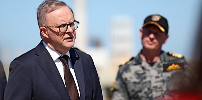 anthony albanese HMAS Stirling dc dhfsxz