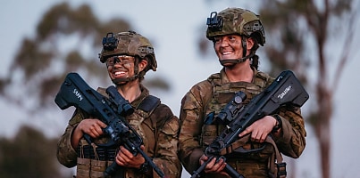 australian army 4th regiment Exercise NADZAB 23 dc alz5ts