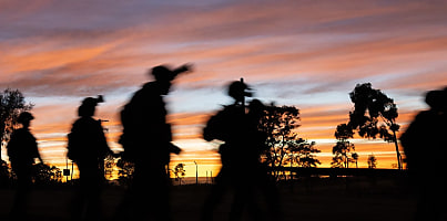 australian army from school of infantry dc x3pkq3